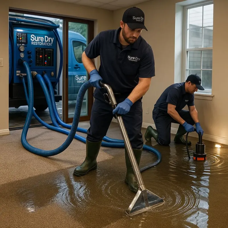 Water Extraction and Removal process in Almedia, PA